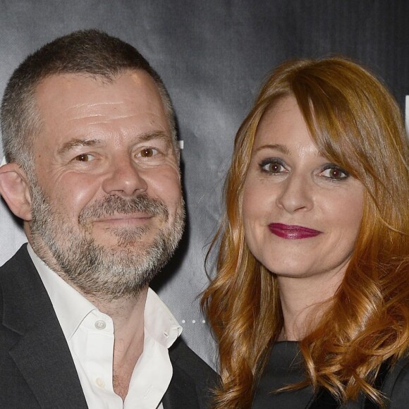 Eric Naulleau, Valérie Amarou - 35ème édition des Prix Romy Schneider & Patrick Dewaere dans les salons de l'hôtel Scribe à Paris le 2 mai 2016. © Coadic Guirec/Bestimage
