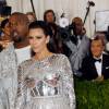 Kim Kardashian et son mari Kanye West - Met Gala 2016, vernissage de l'exposition "Manus x Machina" au Metropolitan Museum of Art. New York, le 2 mai 2016.