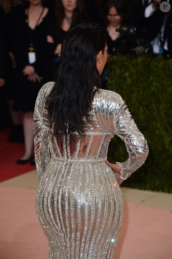 Kim Kardashian - Met Gala 2016, vernissage de l'exposition "Manus x Machina" au Metropolitan Museum of Art. New York, le 2 mai 2016.