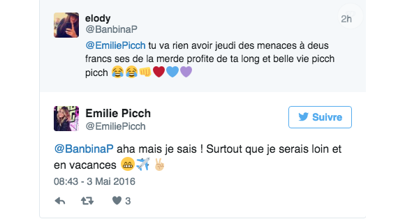 Emilie Picch (Mad Mag) victime de menaces sur Twitter