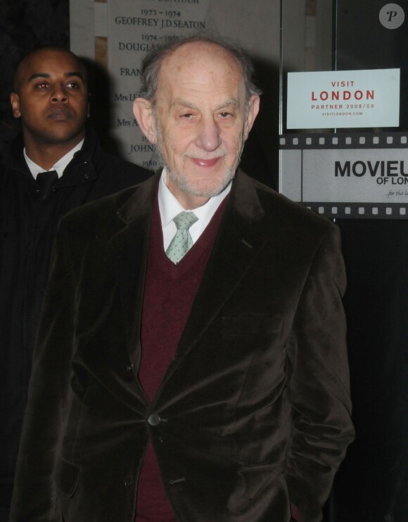 Le père de Sacha Baron Cohen, Gerald, à la "London Evening Standard British Film Awards". Le 8 février 2010
