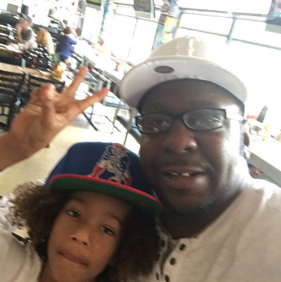 Bobby Brown a publié une photo de lui avec son fils Cassius sur sa page Instagram, au mois d'avril 2016