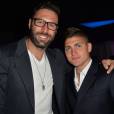 Exclusif - Salvatore Sirigu et Marco Verratti - Lancement des smartphones "BM by DWN TWN" de la marque Danew co-créés par Matuidi (joueur du PSG) à Paris, le 5 mai 2016. © Veeren/Bestimage