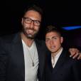 Exclusif - Salvatore Sirigu et Marco Verratti - Lancement des smartphones "BM by DWN TWN" de la marque Danew co-créés par Matuidi (joueur du PSG) à l'Elyséum, Paris, le 5 mai 2016. © Veeren/Bestimage