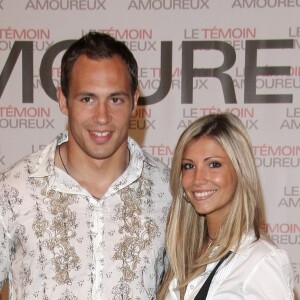 Sergio Parisse et Alexandra Rosenfeld à Paris en 2009