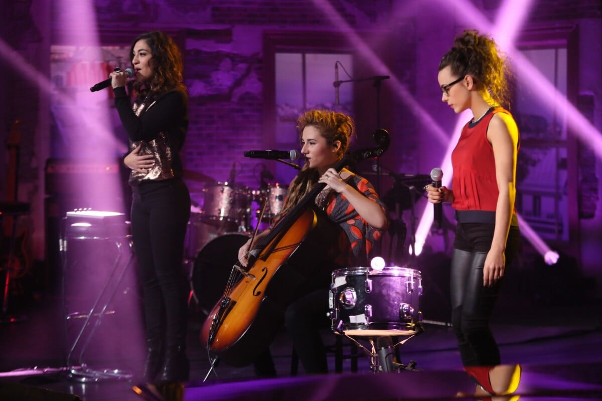 Photo : Exclusif - Le groupe L.E.J (Lucie Lebrun, Juliette Saumagne et