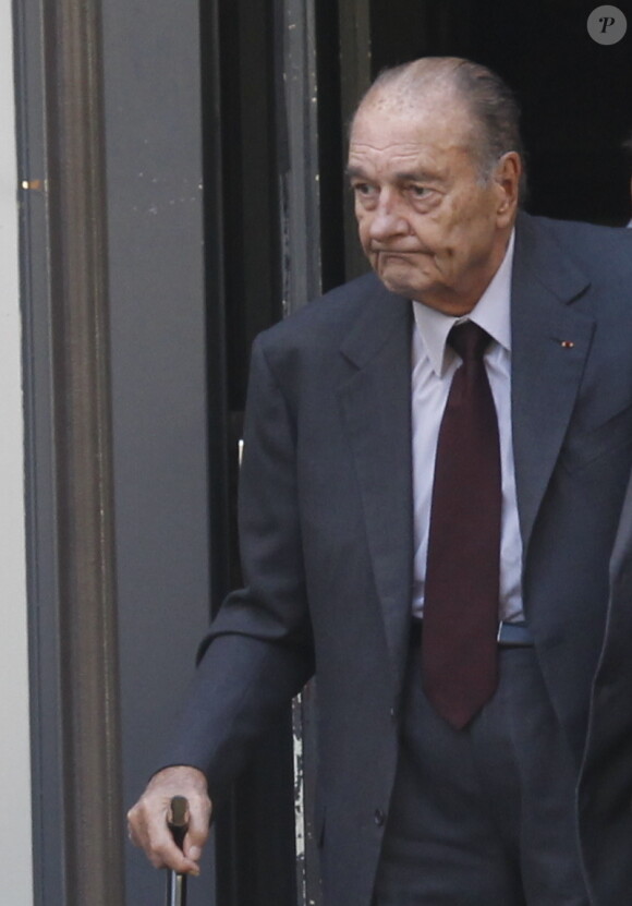 Jacques Chirac, à Paris le 4 octobre 2014.