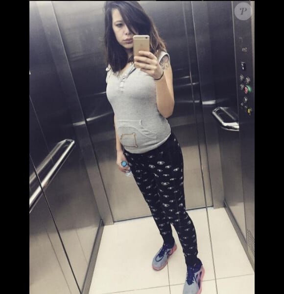 Daniela Martins enceinte et sportive