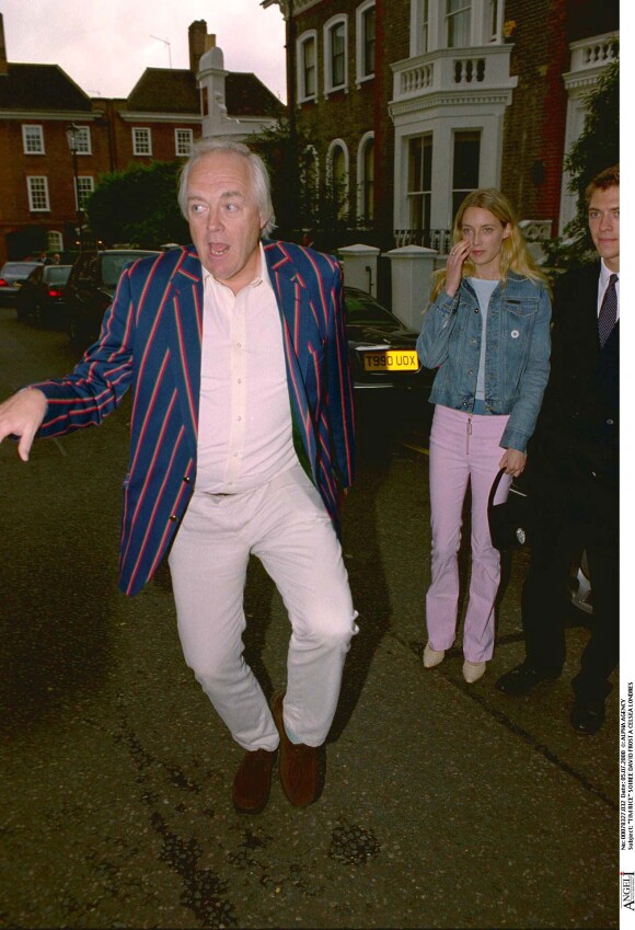 Tim Rice à la soirée David Frost à Londres, le 5 juillet 2000