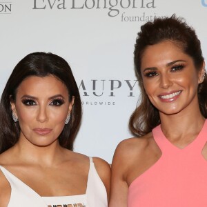 Eva Longoria (Bijoux Messika) et Cheryl Fernandez-Versini (Ex Chery Cole, Bijoux Messika) - Photocall des célébrités à la 7ème Édition du Global Gift Gala au Four Seasons Hotel George V à Paris le 9 mai 2016