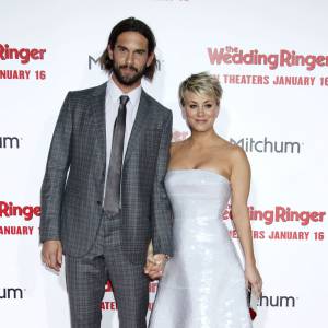 Kaley Cuoco et son mari Ryan Sweeting - People à la première du film "Témoin à louer" à Hollywood. Le 6 janvier 2015