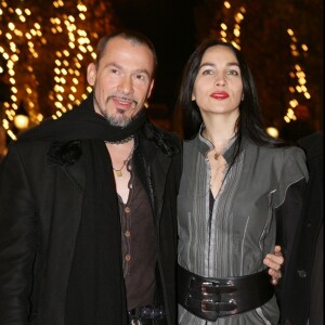 Florent Pagny et sa femme Azucena en 2006.