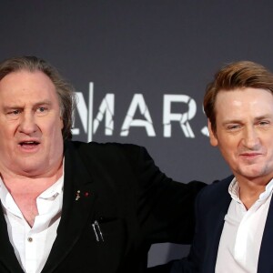 Gérard Depardieu, Benoît Magimel - Avant premiére mondiale de la série TV Netflix, "Marseille" au Palais du Pharo de Marseille le 4 mai 2016. © Dominique Jacovides/Bestimage.