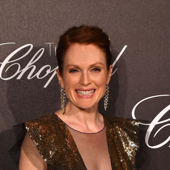 Julianne Moore - Photocall de la soirée des Trophées Chopard à l'hôtel Martinez lors du 69ème Festival International du Film de Cannes. Le 12 mai 2016 © Bruno Bebert / Bestimage