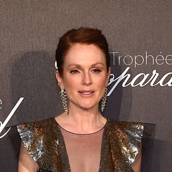 Julianne Moore - Photocall de la soirée des Trophées Chopard à l'hôtel Martinez lors du 69ème Festival International du Film de Cannes. Le 12 mai 2016 © Bruno Bebert / Bestimage