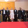 Frédérique Bredin, Bruno Dumont, Ralph, Juliette Binoche, Fabrice Luchini, Brandon Lavieville, Valeria Bruni Tedeschi, Jean-Luc Vincent, Audrey Azoulay, Pierre Lescure - Montée des marches du film "Ma Loute" lors du 69ème Festival International du Film de Cannes. Le 13 mai 2016. © Borde-Jacovides-Moreau/Bestimage