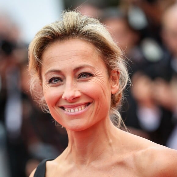 Anne-Sophie Lapix - Montée des marches du film "Ma Loute" lors du 69ème Festival International du Film de Cannes. Le 13 mai 2016. © Borde-Jacovides-Moreau/Bestimage