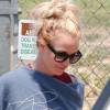 Britney Spears retrouve son ex-mari Kevin Federline, à l'occasion d'un match de football de leurs fils, Sean Preston et Jayden James, à Los Angeles, le samedi 14 mai 2016.