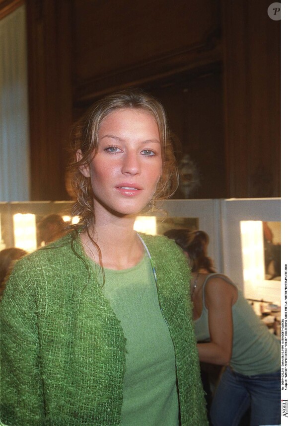 Gisele Bundchen en 1999 à Paris