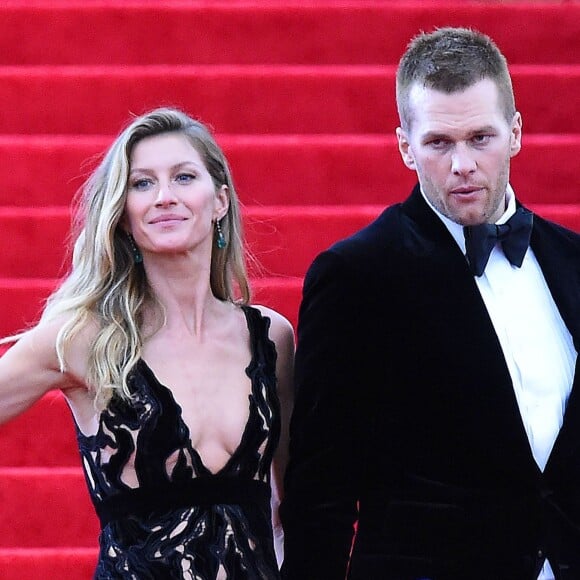 Gisele Bundchen et Tom Brady - Soirée du Met Ball / Costume Institute Gala 2014: "Charles James: Beyond Fashion" à New York le 5 mai 2014