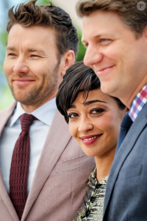 Joel Edgerton, Ruth Negga, Jeff Nichols - Photocall du film "Loving" lors du 69ème Festival International du Film de Cannes le 16 mai 2016. © Borde-Moreau/Bestimage