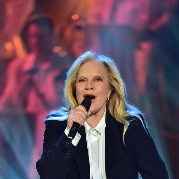 Sylvie Vartan - Enregistrement de l'émission "Les Années Bonheur" à La Plaine St Denis le 3 mars 2015