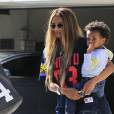 Exclusif - Ciara et son fils Future Wilburn à Beverly Hills. Le 15 mars 2016.