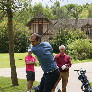 Cédric Pioline - 24ème édition du "Tee Break du Coeur" organisée dans un but caritatif sur le golf des Yvelines, au château de la Couharde le 17 mai 2016