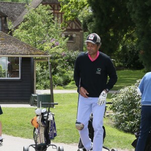 Yannick Noah - 24ème édition du "Tee Break du Coeur" organisée dans un but caritatif sur le golf des Yvelines, au château de la Couharde le 17 mai 2016