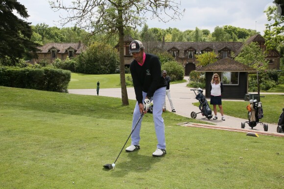 Yannick Noah - 24ème édition du "Tee Break du Coeur" organisée dans un but caritatif sur le golf des Yvelines, au château de la Couharde le 17 mai 2016