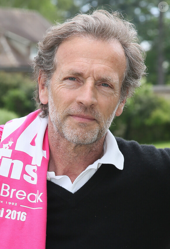 Stéphane Freiss - 24ème édition du "Tee Break du Coeur" organisée dans un but caritatif sur le golf des Yvelines, au château de la Couharde le 17 mai 2016