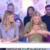 Amélie Neten se retrouve en soutien-gorge en plein direct du "Mad Mag" sur NRJ12. Le 18 mai 2016.