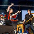 Jesse Hughes - Le groupe Eagles of Death Metal en concert lors du Byron Bay Bluesfest à Byron Bay, le 26 mars 2016