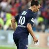 Zlatan Ibrahimovic - Finale de la coupe de France de football (PSG / OM) au Stade de France le 21 mai 2016. C'était le dernier match de Zlatan Ibrahimovic avec le maillot du PSG. Le PSG remporte le match 4 à 2.