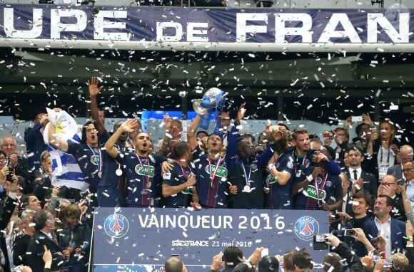 - Finale de la coupe de France de football (PSG / OM) au Stade de France le 21 mai 2016. C'était le dernier match de Zlatan Ibrahimovic avec le maillot du PSG. Le PSG remporte le match 4 à 2.