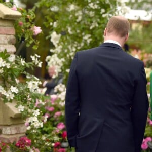 Le prince William et la duchesse Catherine de Cambridge au Chelsea Flower Show 2016 à Londres, le 23 mai 2016.