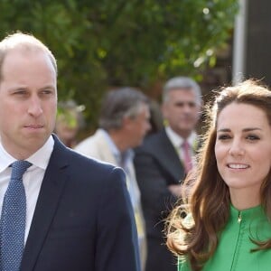 Kate Middleton et le prince William ont visité le Chelsea Flower Show à Londres le 23 mai 2016.