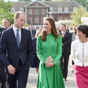 Kate Middleton et le prince William ont visité le Chelsea Flower Show à Londres le 23 mai 2016.