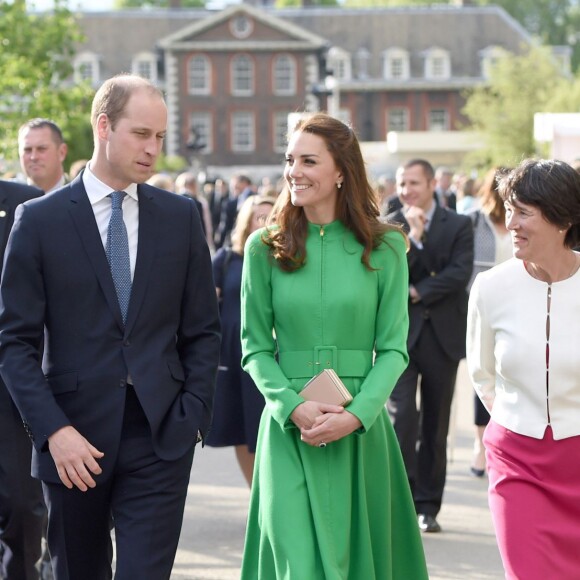 Kate Middleton et le prince William ont visité le Chelsea Flower Show à Londres le 23 mai 2016.