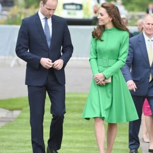 Kate Middleton et le prince William ont visité le Chelsea Flower Show à Londres le 23 mai 2016.