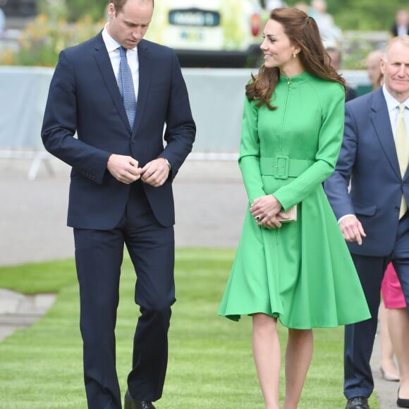 Kate Middleton et le prince William ont visité le Chelsea Flower Show à Londres le 23 mai 2016.