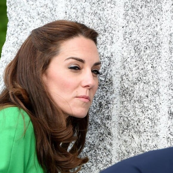 Kate Middleton et le prince William ont visité le Chelsea Flower Show à Londres le 23 mai 2016.