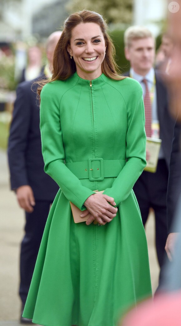 Kate Middleton au Chelsea Flower Show à Londres le 23 mai 2016.