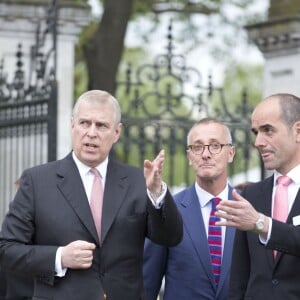 Le prince Andrew, duc d'York, au Chelsea Flower show à Londres le 23 mai 2016.