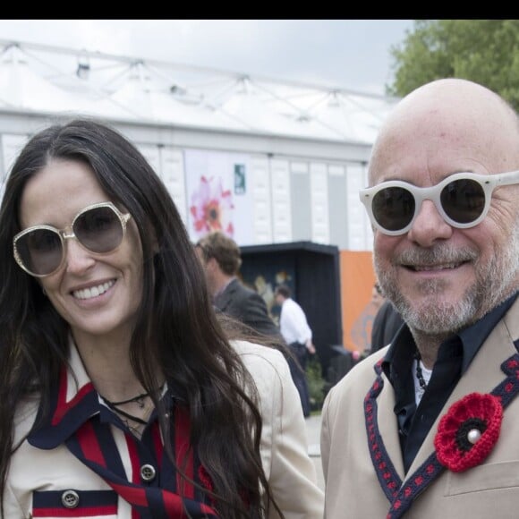 Demi Moore et Eric Buterbaugh au Chelsea flower show à Londres le 23 mai 2016. © Stephen Lock/i-Images via ZUMA Wire / Bestimage