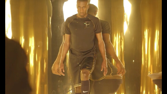 Olivier Rousteing x NikeLab : Blaise Matuidi, star d'une collection en or