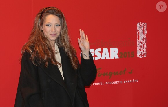 Laura Smet - Photocall au Fouquet's lors de la 40ème cérémonie des César à Paris. Le 20 février 2015
