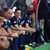 Le prince Albert II de Monaco et son neveu, Louis Ducruet, le fils de la princesse Stéphanie de Monaco, participent au traditionnel match de football caritatif opposant l'A.S. Star Team for Children à l'Association Mondiale des Pilotes de F1, au stade Louis II le 24 mai 2016 à Monaco. Les Pilotes de F1 ont remporté le match sur le score de 3 à 1. © Bruno Bebert / Bestimage  Charity Soccer match between F1 drivers and Prince Albert II of Monaco's StarTeam For Children made of former and current sports stars, at the Louis ll stadium in Monaco, on May 24, 2016.24/05/2016 - 