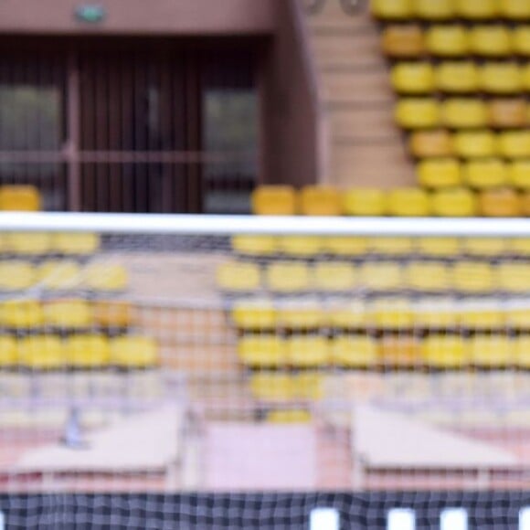 Le prince Albert II de Monaco lors du traditionnel match de football caritatif opposant l'A.S. Star Team for Children à l'Association Mondiale des Pilotes de F1, au stade Louis-II le 24 mai 2016 à Monaco. Les pilotes ont remporté le match sur le score de 3 à 1. © Bruno Bebert / Bestimage