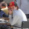 Chloë Grace Moretz déjeune avec son petit ami Brooklyn Beckham à Los Angeles, le 21 mai 2016